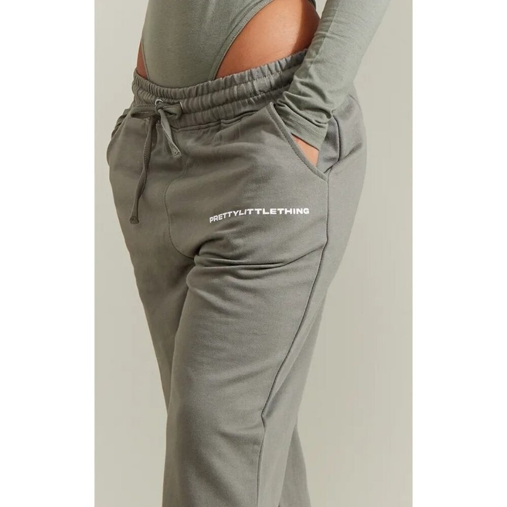 Light Green Straight Leg Logo Joggers - Med - Picture 3 of 4